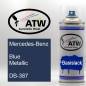 Preview: Mercedes-Benz, Blue Metallic, DB-387: 400ml Sprühdose, von ATW Autoteile West.